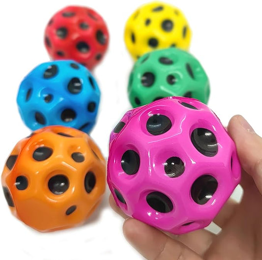 Pack Of 6 Astro Jumbo Jumping Galaxy Ball