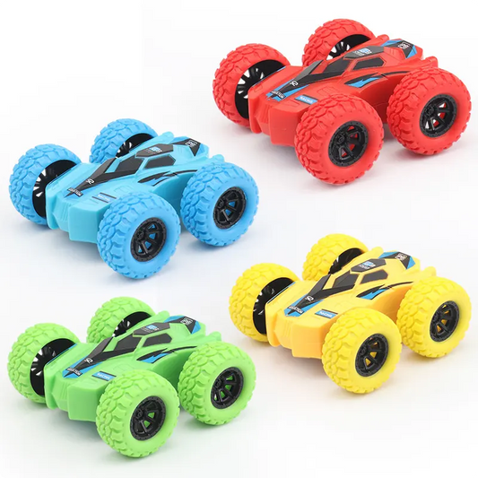 Pack of 2 Monster Trucks Toys, Pull Back Inertia Friction Operated Monster Truck Cars Toy